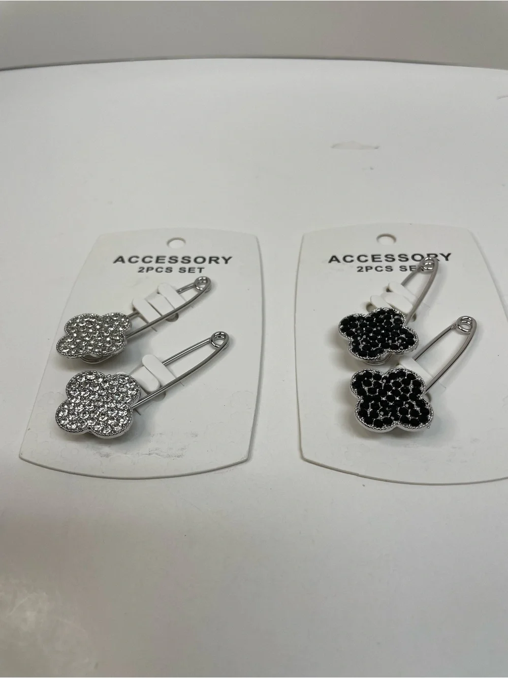 Sliver and Black Clover 2 piece Sets